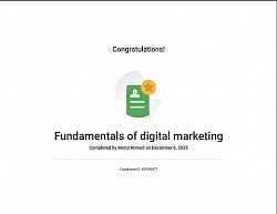 Google Digital Marketing Certification