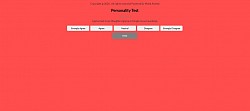Personality Test