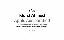 Apple Ads Certified